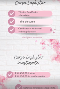 CURSOS CÍLIOS BALNEÁRIO CAMBORIÚ | LUIZA CAMPAGNOLO